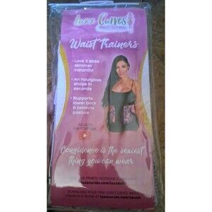 Luxx Curves Women’s Waist Trainers Size Small Supports Back, Slimming Hourglass